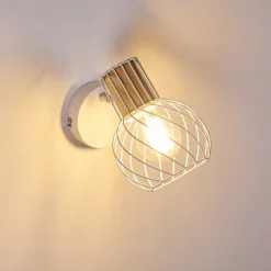 Applique Murale Koler Blanc, 1 Lumiere