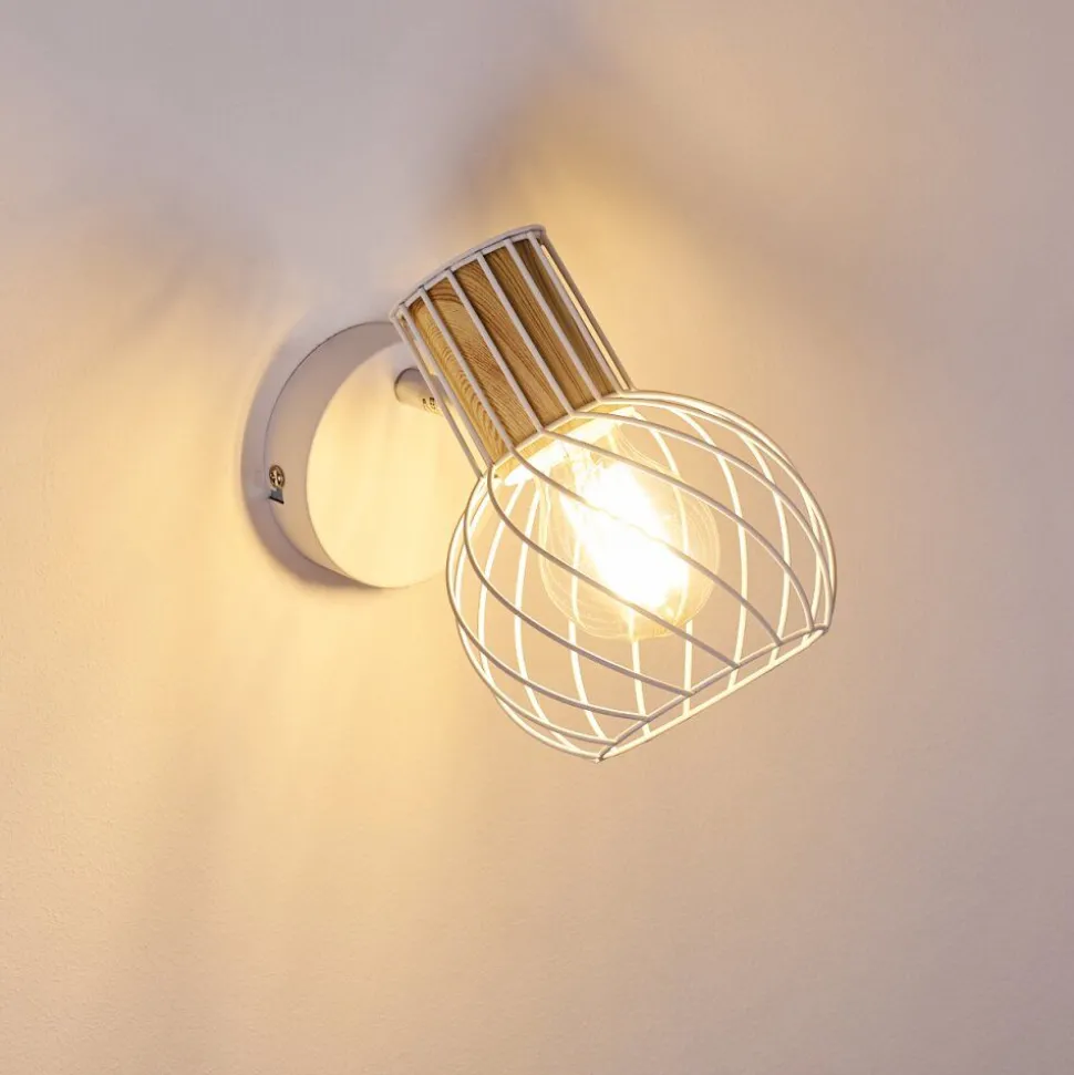 Applique Murale Koler Blanc, 1 Lumiere