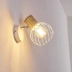 Applique Murale Koler Blanc, 1 Lumiere