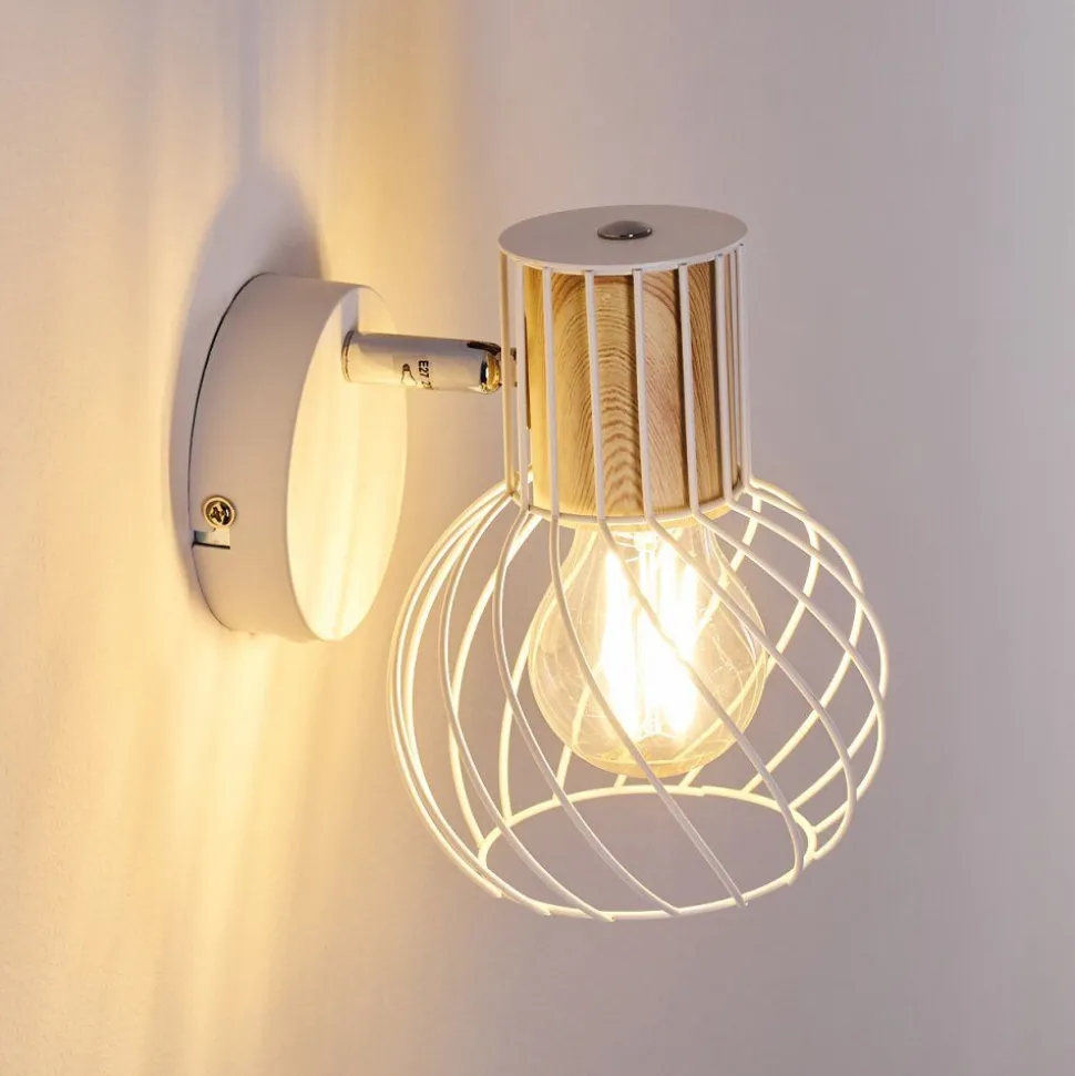 Applique Murale Koler Blanc, 1 Lumiere
