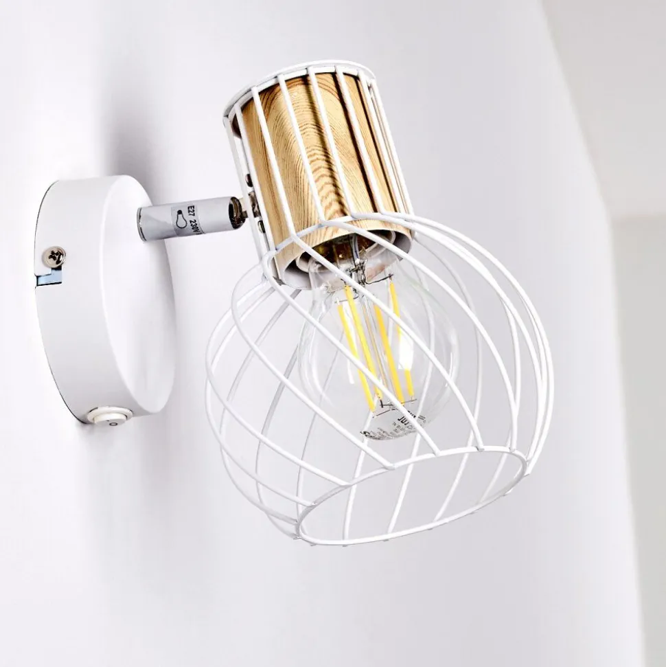 Applique Murale Koler Blanc, 1 Lumiere