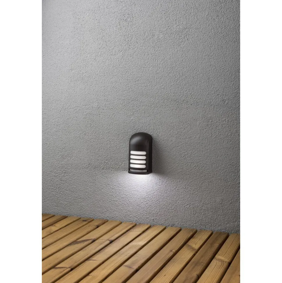 Applique Murale Konstsmide Prato Led Noir, 1 Lumiere, Detecteur De Mouvement