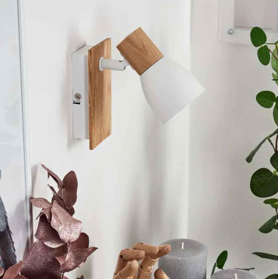Applique Murale Kouek Ecru, Blanc, 1 Lumiere