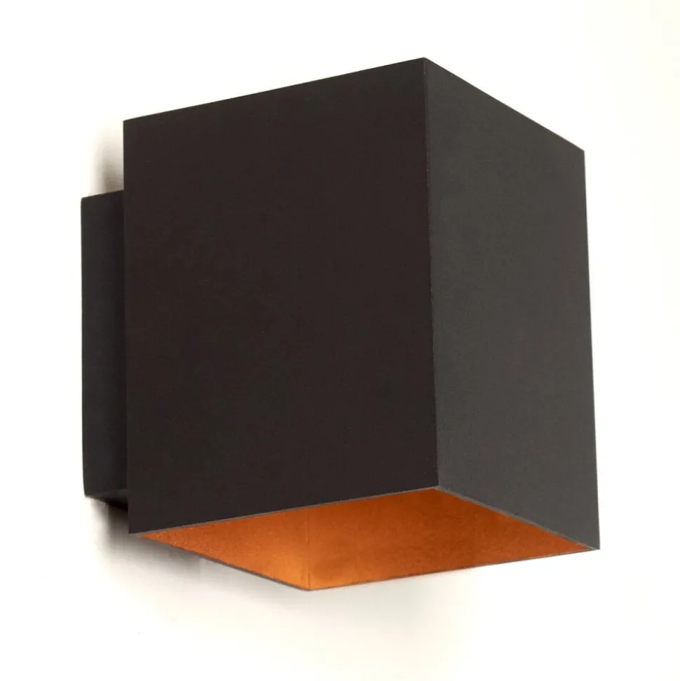 Applique Murale Laforsen Noir Dore, 1 Lumiere