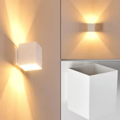 Applique Murale Laforsen Blanc, 1 Lumiere