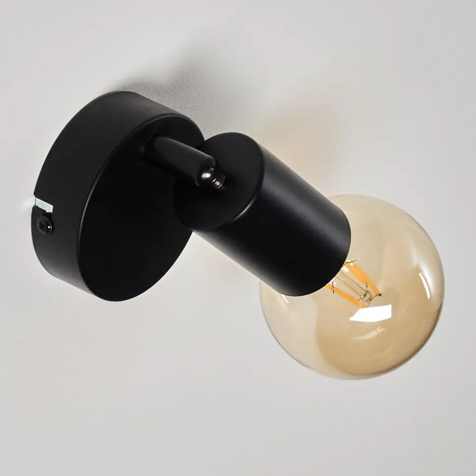 Applique Murale Maidford Noir, 1 Lumiere