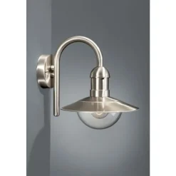 Applique Murale Massive Mygarden Radom Acier Inoxydable, 1 Lumiere