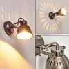 Applique Murale Nanlia Gris, Argente, 1 Lumiere