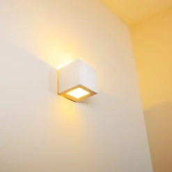 Applique Murale Noto Blanc, 1 Lumiere