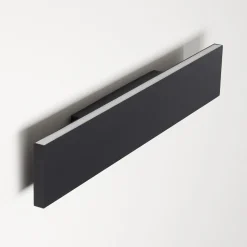 Applique Murale Obion Led Noir, 2 Lumieres