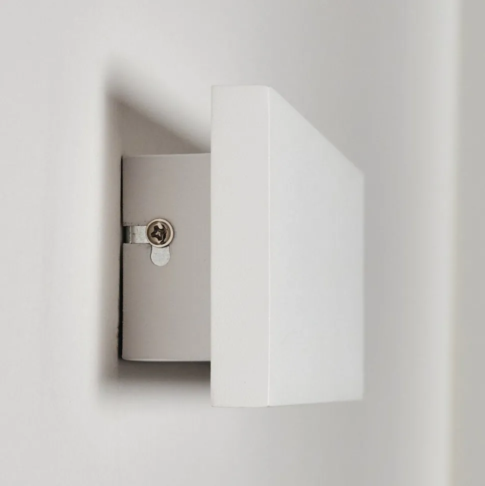 Applique Murale Obion Led Blanc, 2 Lumieres