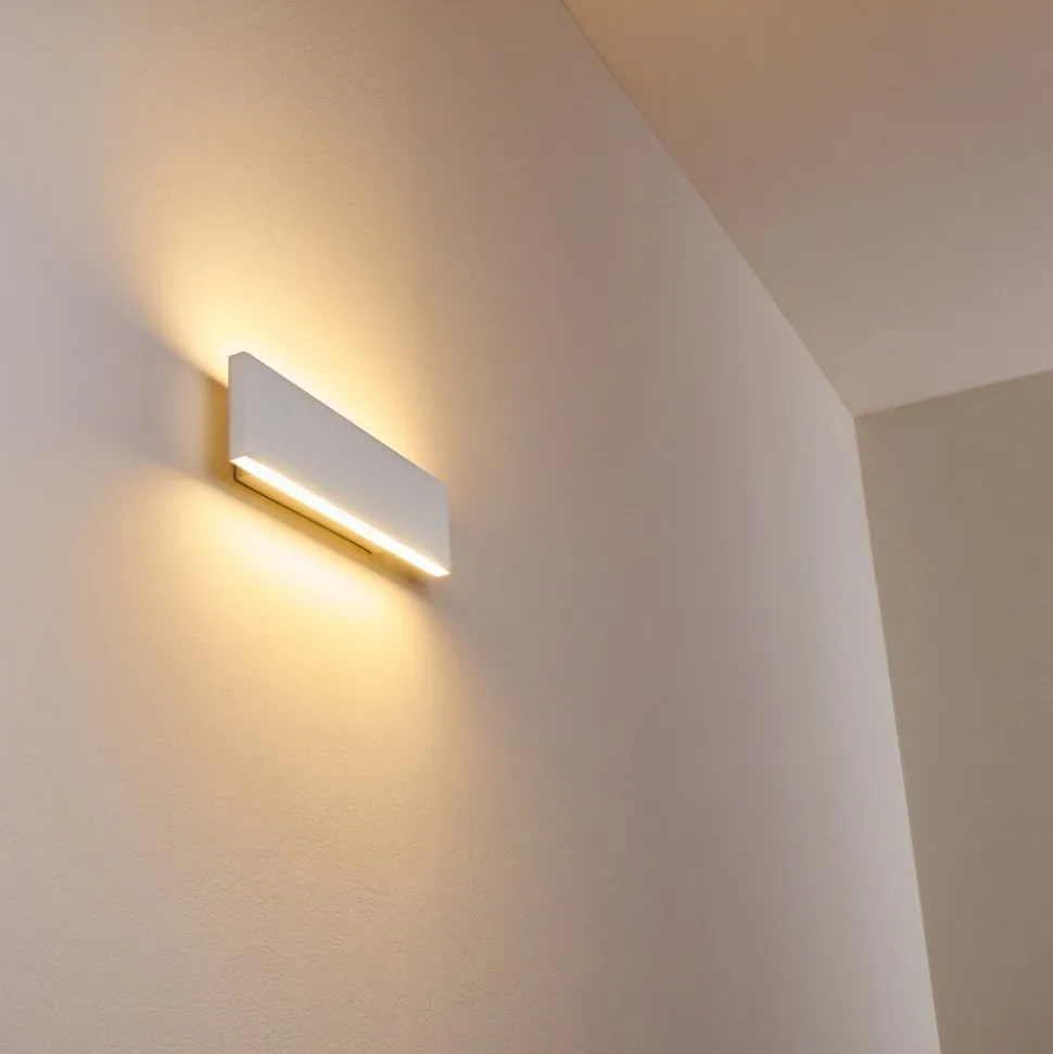 Applique Murale Obion Led Blanc, 2 Lumieres