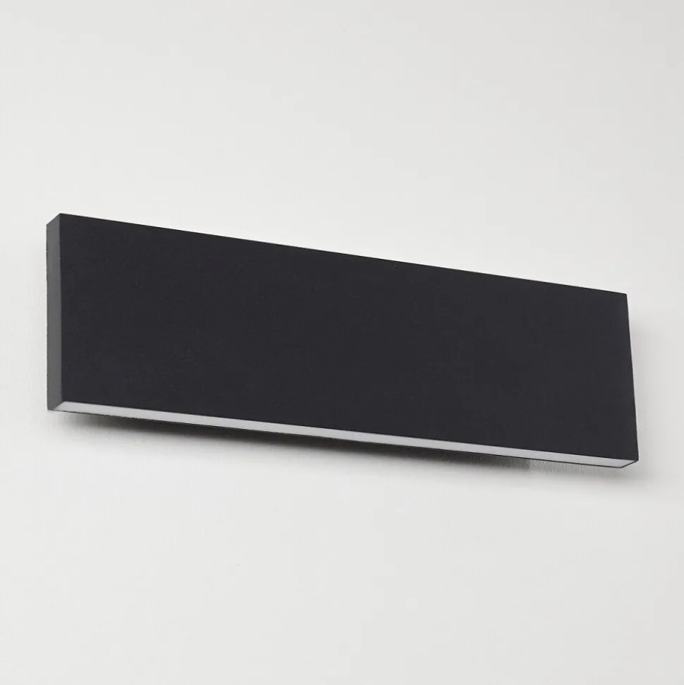 Applique Murale Obion Led Anthracite, 2 Lumieres