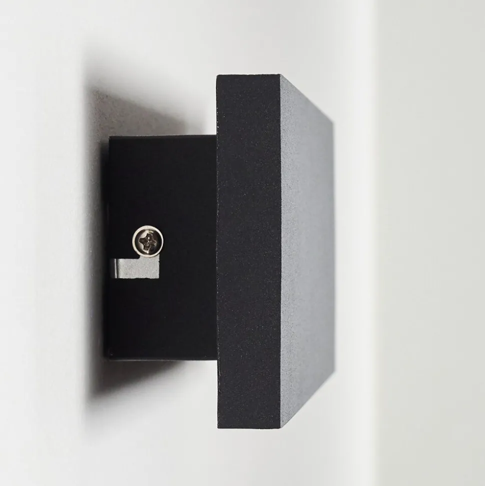 Applique Murale Obion Led Anthracite, 2 Lumieres