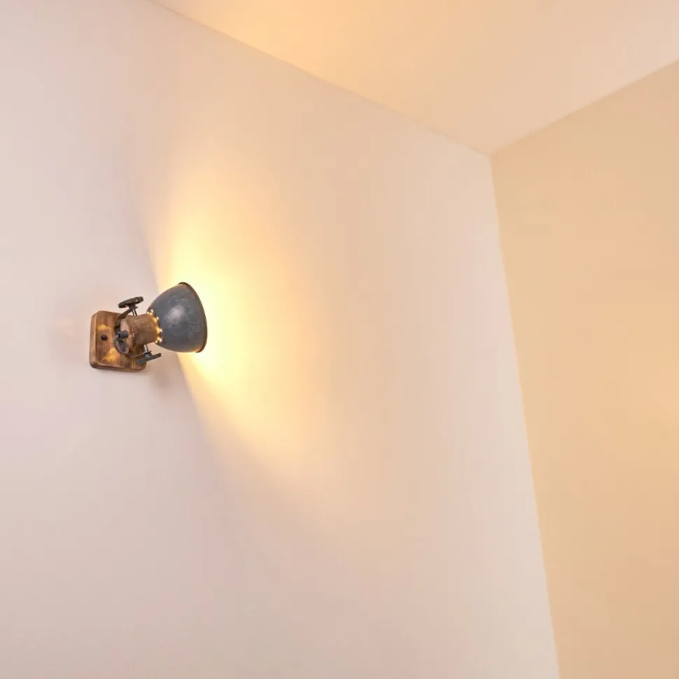 Applique Murale Orny Bois Clair, 1 Lumiere