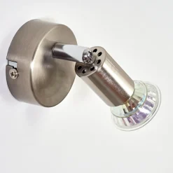 Applique Murale Oula Led Nickel Mat, 1 Lumiere