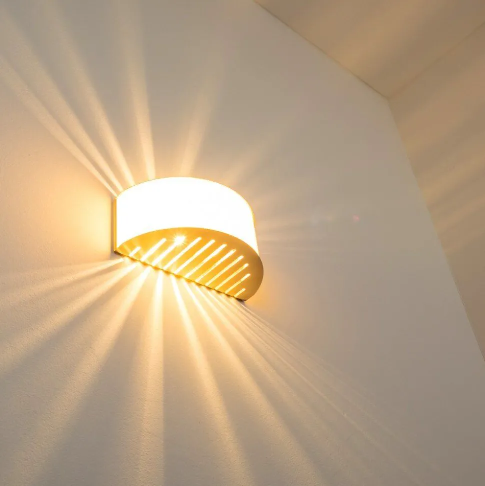 Applique Murale Pesaro Nickel Mat, 1 Lumiere