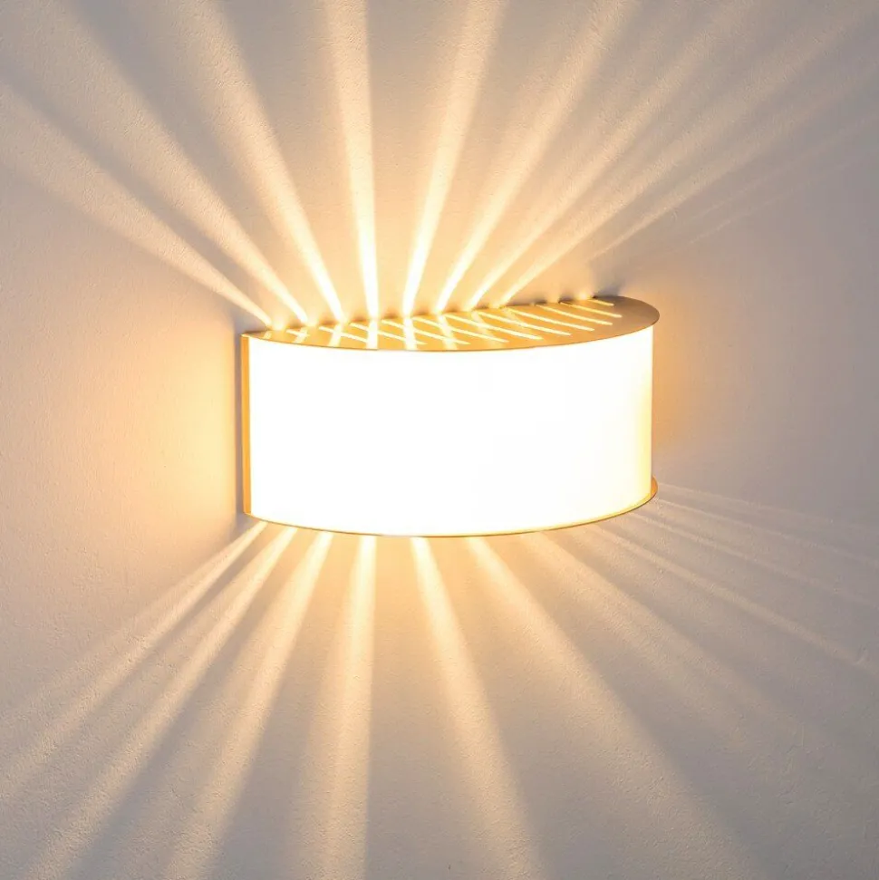 Applique Murale Pesaro Nickel Mat, 1 Lumiere