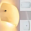 Applique Murale Pilar Blanc, 2 Lumieres