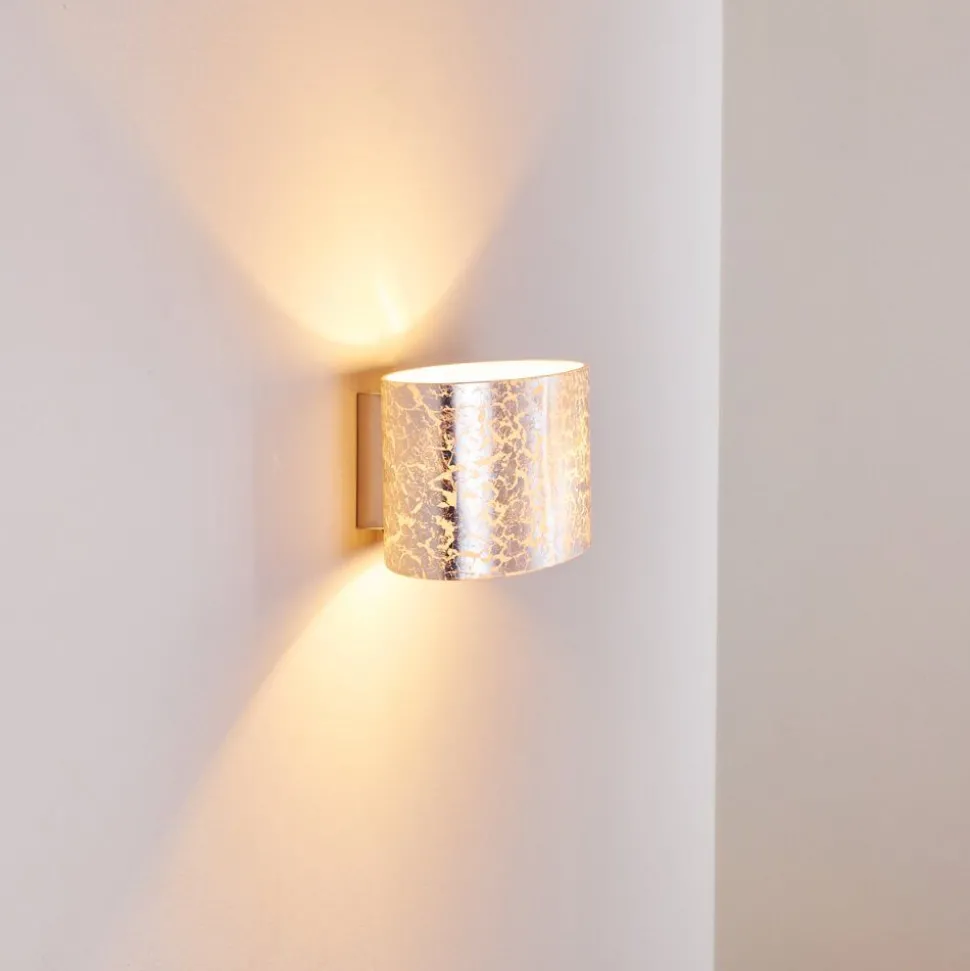 Applique Murale Rapar Chrome, Argente, 1 Lumiere