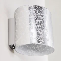 Applique Murale Rapar Chrome, Argente, 1 Lumiere