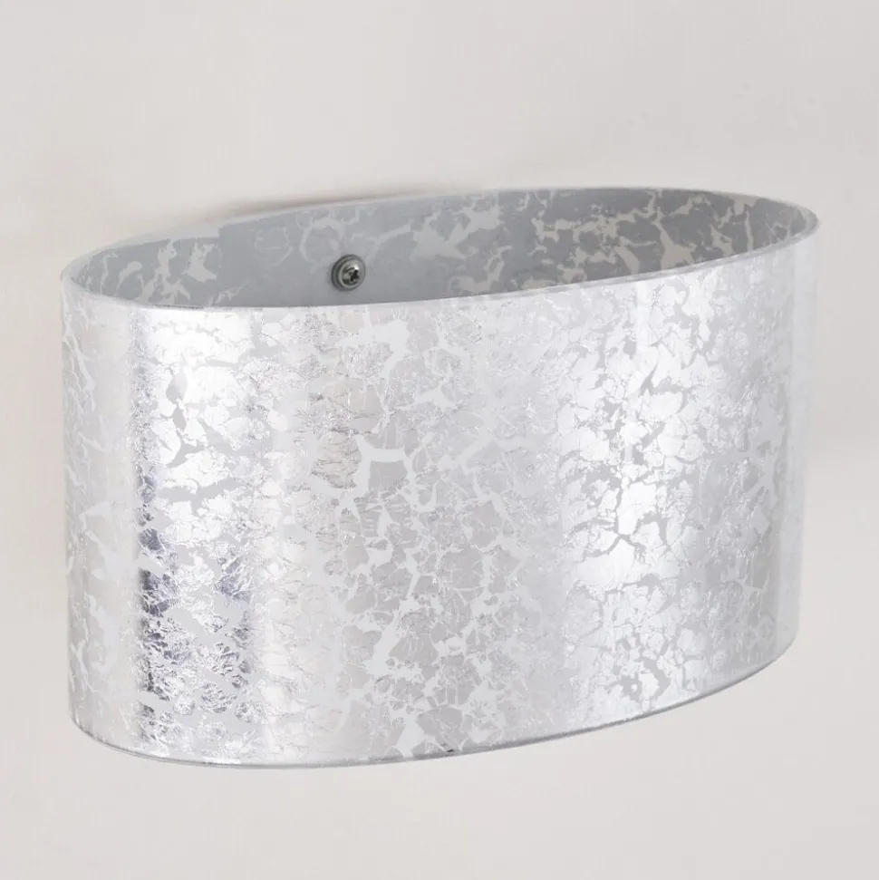 Applique Murale Rapar Chrome, Argente, 1 Lumiere