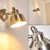 Applique Murale Safari Chrome Brosse, 1 Lumiere