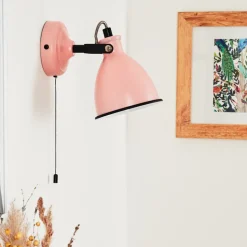 Applique Murale Selki Rose, Noir, 1 Lumiere