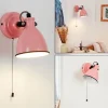 Applique Murale Selki Rose, Noir, 1 Lumiere