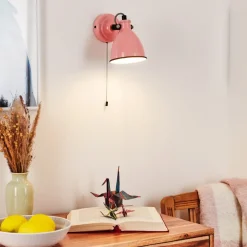 Applique Murale Selki Rose, Noir, 1 Lumiere