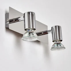 Applique Murale Sibarco Led Chrome, 2 Lumieres