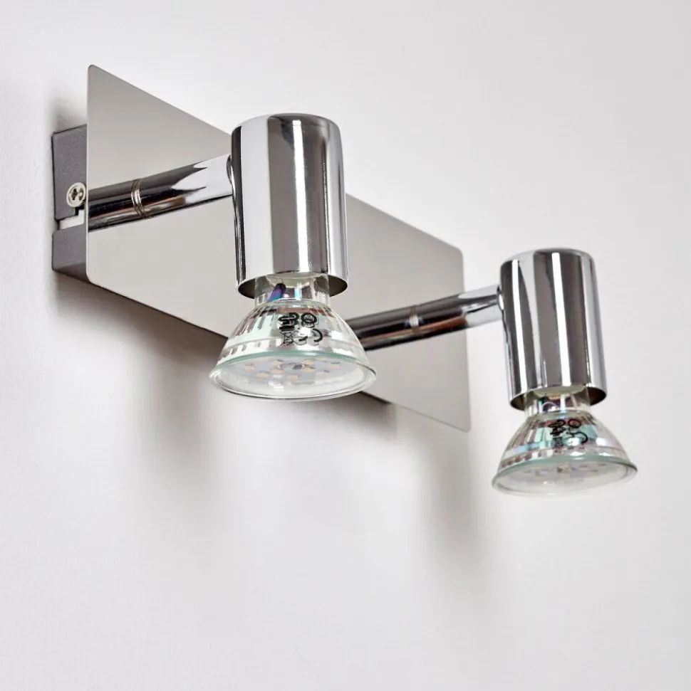 Applique Murale Sibarco Led Chrome, 2 Lumieres
