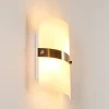 Applique Murale Sibo Acier Inoxydable, 2 Lumieres