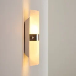 Applique Murale Sibo Acier Inoxydable, 2 Lumieres