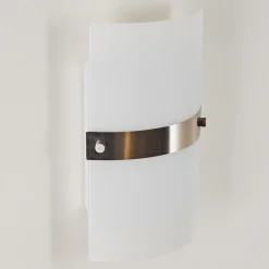 Applique Murale Sibo Acier Inoxydable, 2 Lumieres