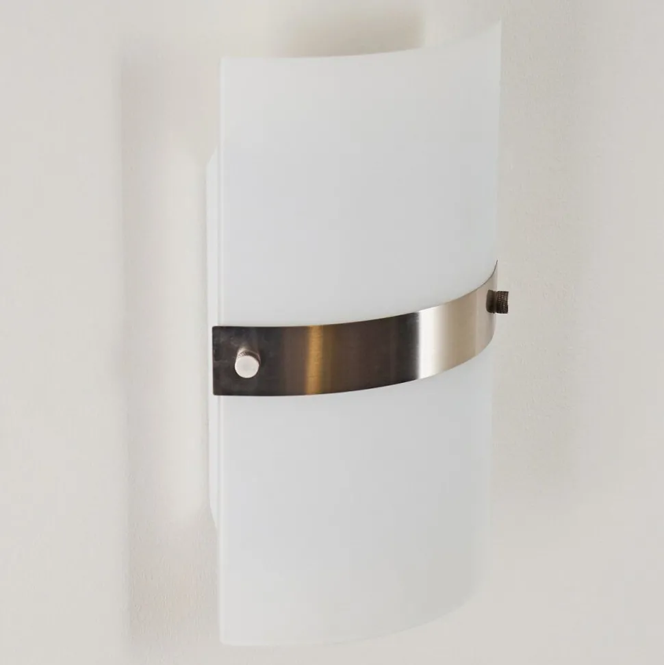 Applique Murale Sibo Acier Inoxydable, 2 Lumieres