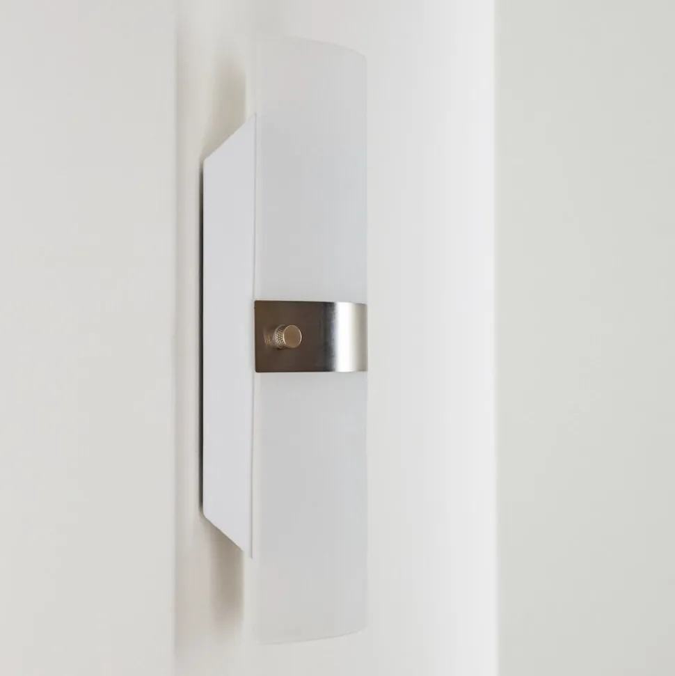 Applique Murale Sibo Acier Inoxydable, 2 Lumieres