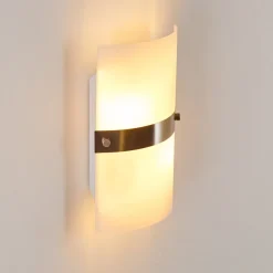 Applique Murale Sibo Acier Inoxydable, 2 Lumieres