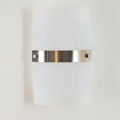 Applique Murale Sibo Acier Inoxydable, 2 Lumieres