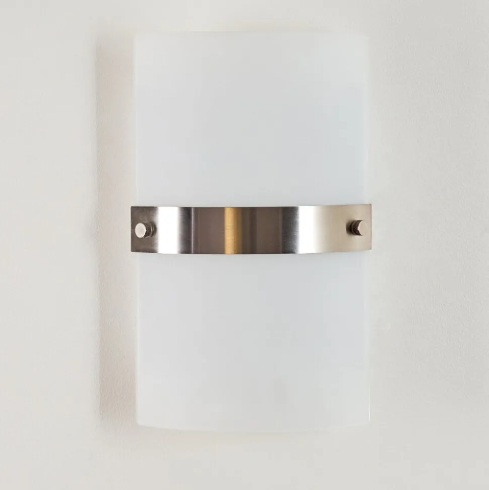 Applique Murale Sibo Acier Inoxydable, 2 Lumieres