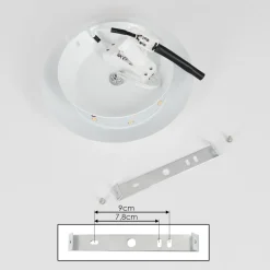 Applique Murale Storkyro Led Argente, 1 Lumiere