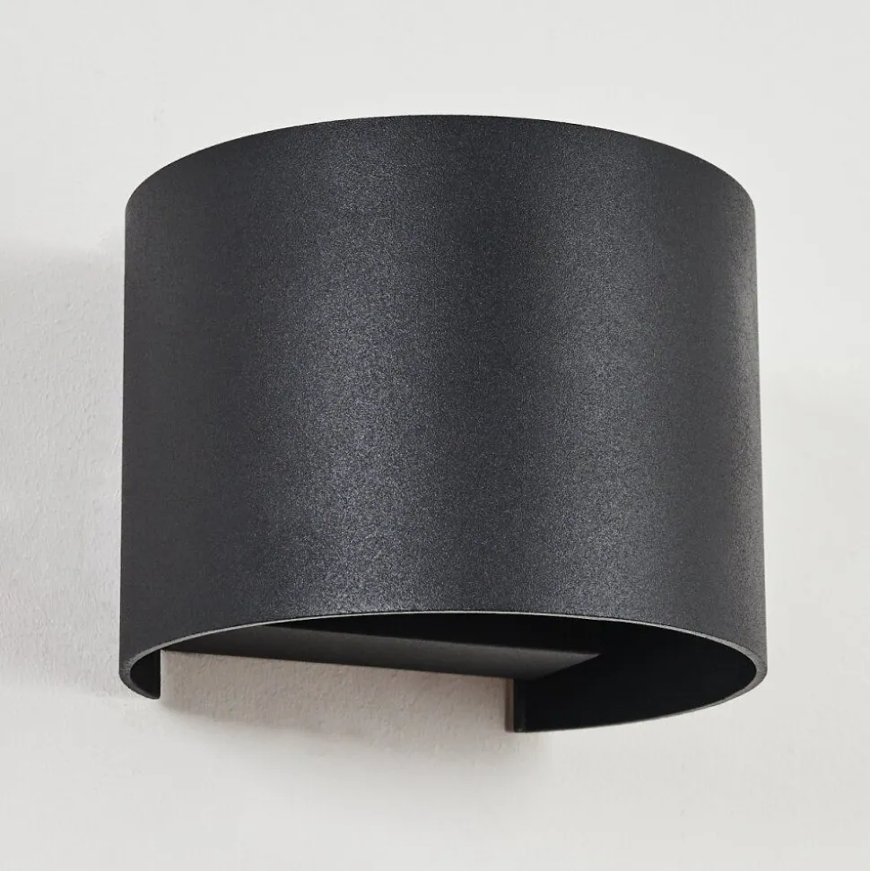 Applique Murale Strandaa Led Noir, 2 Lumieres