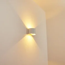 Applique Murale Strandaa Led Blanc, 2 Lumieres