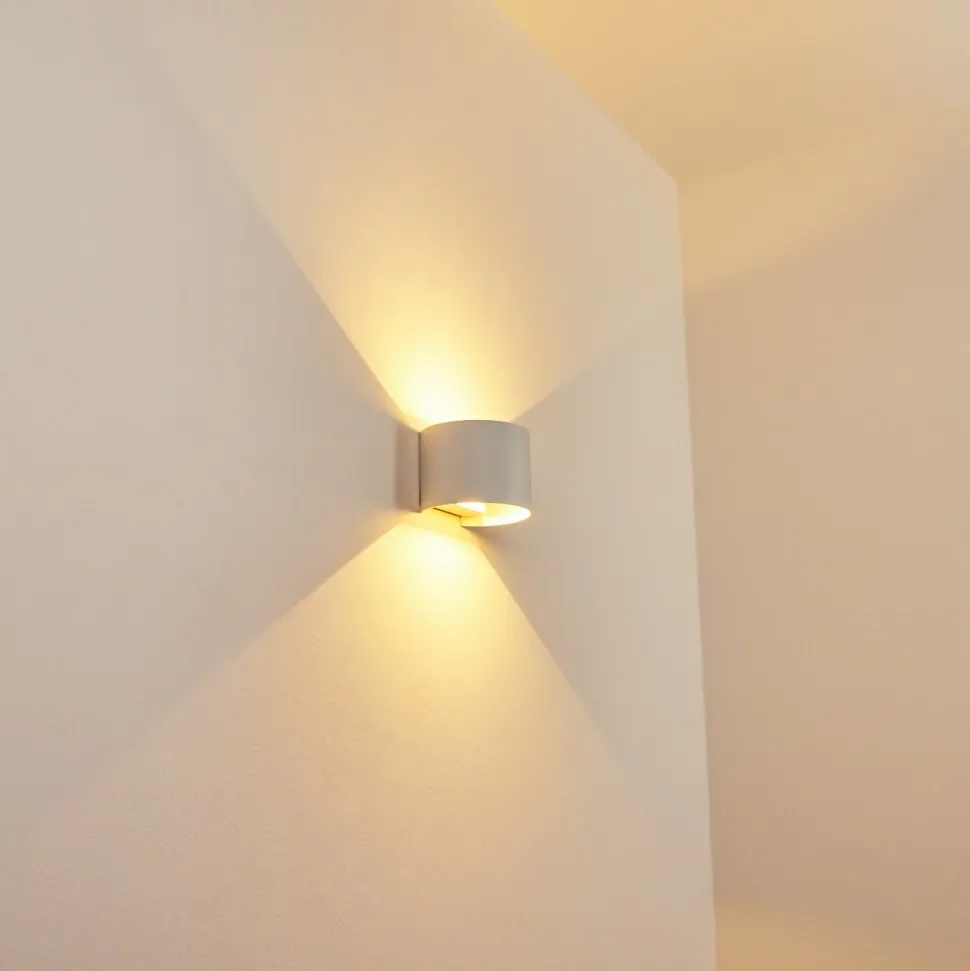 Applique Murale Strandaa Led Blanc, 2 Lumieres