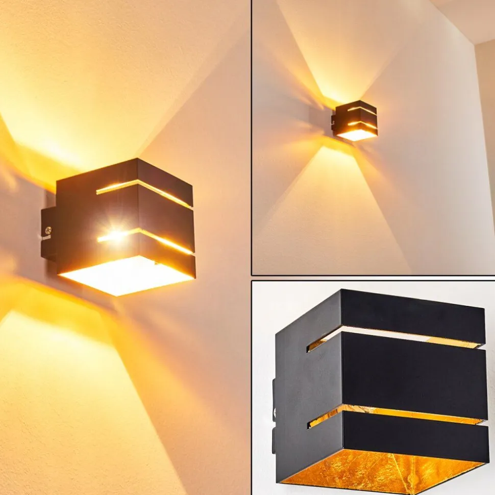 Applique Murale Varco Noir, 1 Lumiere