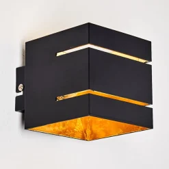 Applique Murale Varco Noir, 1 Lumiere