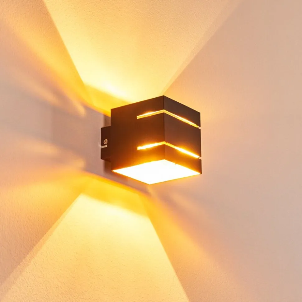 Applique Murale Varco Noir, 1 Lumiere