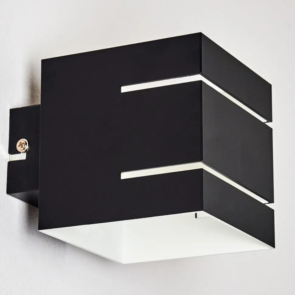 Applique Murale Varco Noir, 1 Lumiere