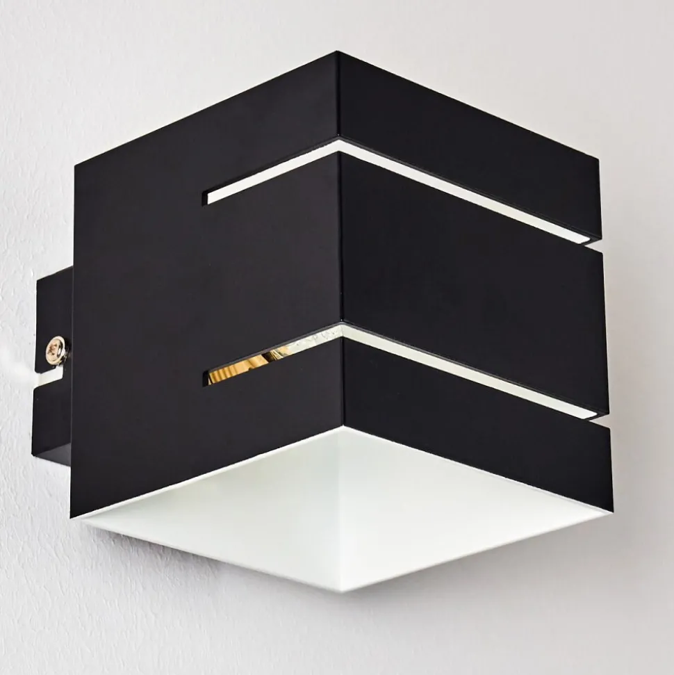 Applique Murale Varco Noir, 1 Lumiere