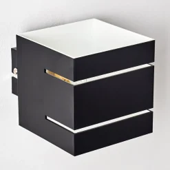 Applique Murale Varco Noir, 1 Lumiere